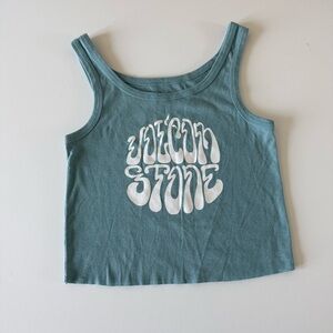 Volcom Stone Ice Plunge Tank Top Size Large 100% Cotton Grunge Retro Skate/Surf